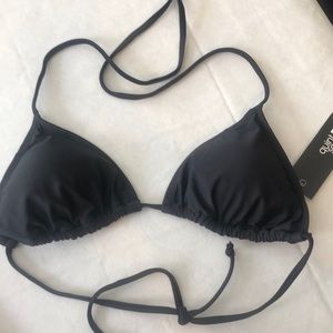 Quint Soul - Basic Black Triangle Bikini Top